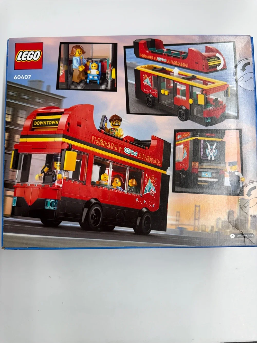 NEW LEGO City Double-Decker Sightseeing Bus 60407